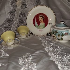 Commemorative plate Queen Elizabeth's coronation